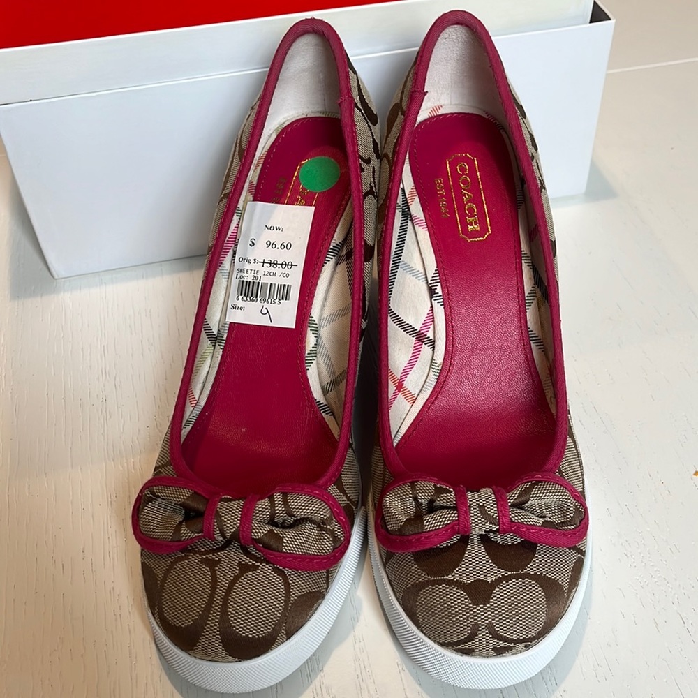 Coach Sneaker Wedge